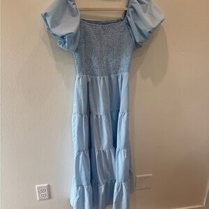 Amazon Essentials Light Blue Women's Dress